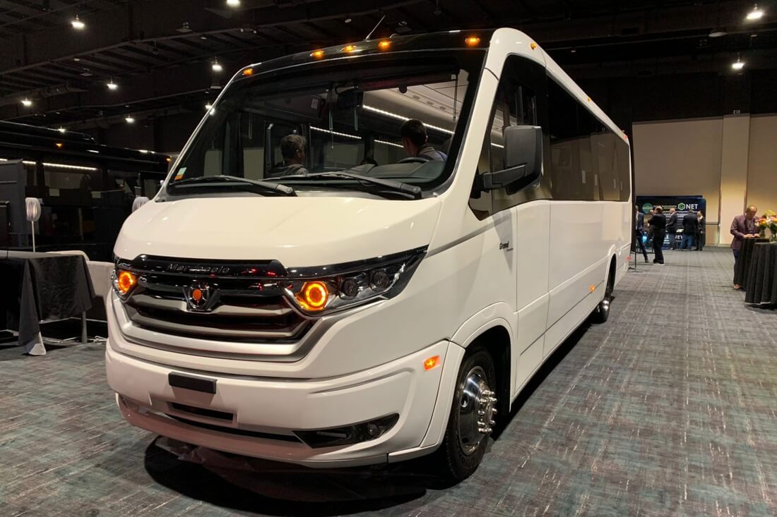Marcopolo apresenta inédito modelo de micro-ônibus nos Estados Unidos