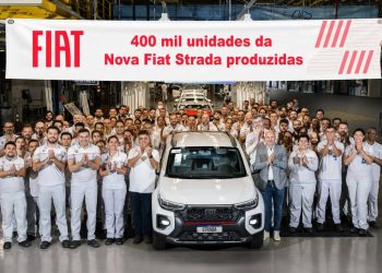 Nova Fiat Strada atinge a marca de 400 mil unidades produzidas