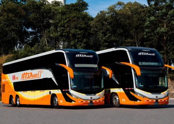 Marcopolo Paradiso G8 1800 DD amplia presença na América Latina