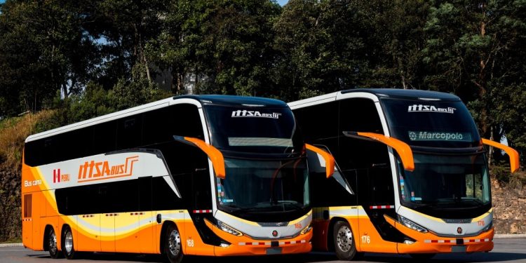 Marcopolo Paradiso G8 1800 DD amplia presença na América Latina