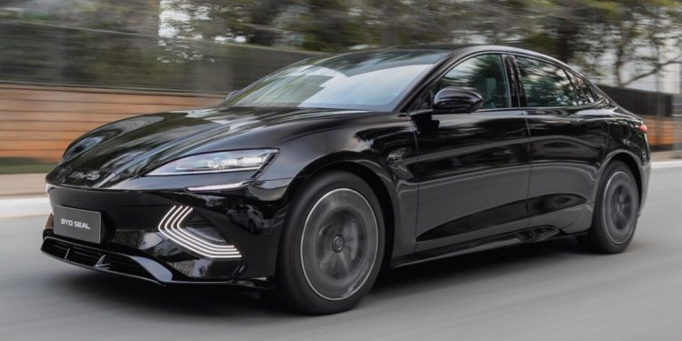 BYD lança sport coupé elétrico Seal