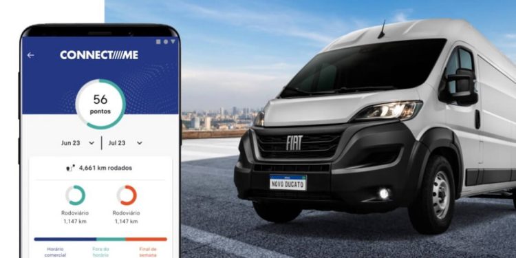 Ducato estreia Fiat Connect Me na linha de utilitários da marca