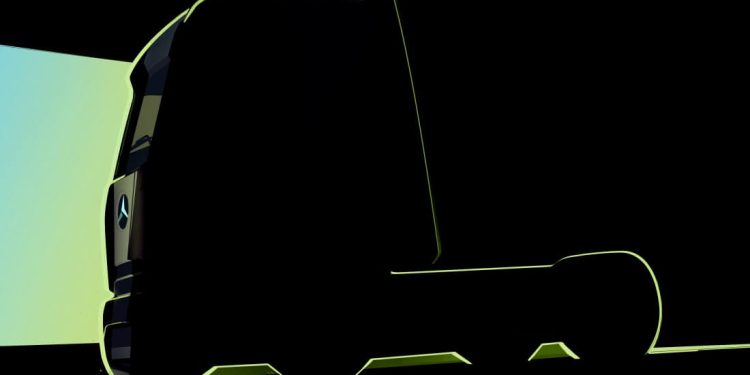Mercedes-Benz Trucks revela teaser do eActros