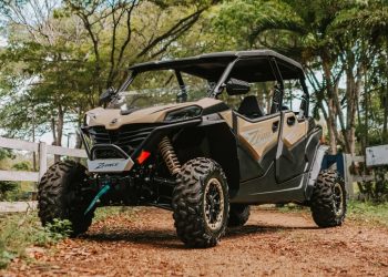Novo UTV esportivo para quatro pessoas chega ao Brasil