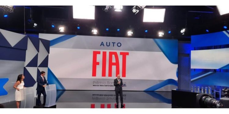 Fiat recebe prêmio “BandNews Marcas Mais Admiradas do Brasil”