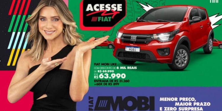 Fiat lança “Acesse Fiat”, campanha comercial com condições exclusivas para o Mobi