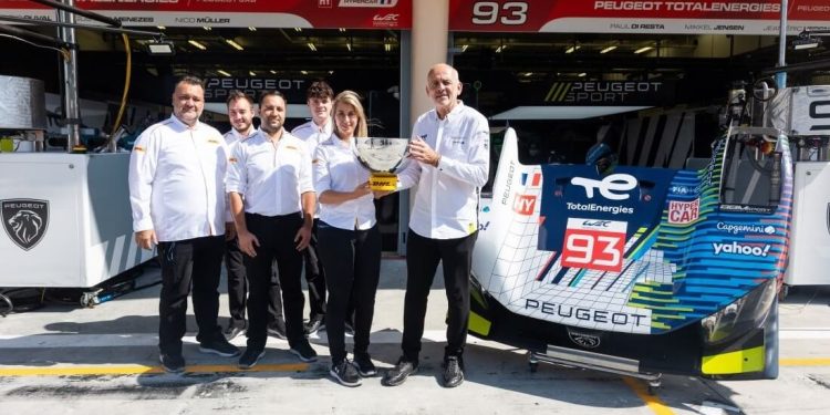 Peugeot Totalenergies ganha prêmio FIA WEC de baixo impacto de carbono