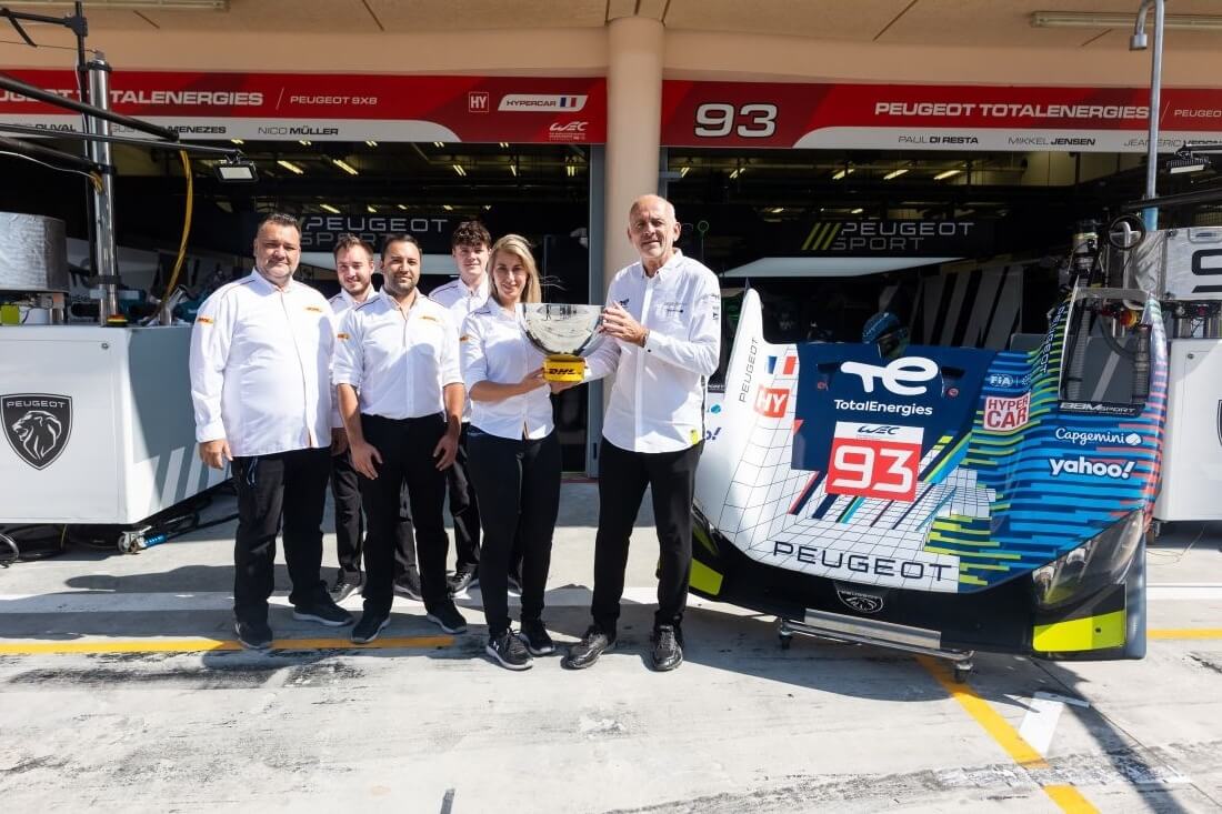 Peugeot Totalenergies ganha prêmio FIA WEC de baixo impacto de carbono