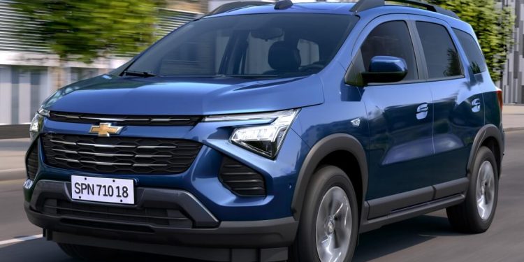 Chevrolet antecipa detalhes do novo Spin