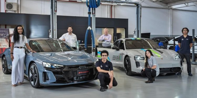 Audi e Porsche iniciam Projeto Pescar 2024 para capacitação gratuita de 15 jovens da rede pública