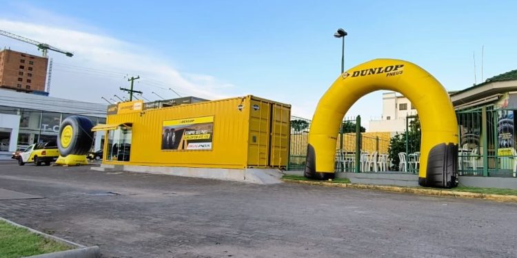 Dunlop Pneus amplia rede de containers pelo Brasil