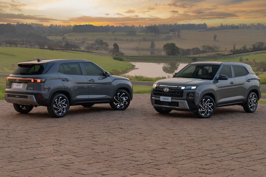 Novo Hyundai Creta chega com visual atualizado e a maior potência da categoria