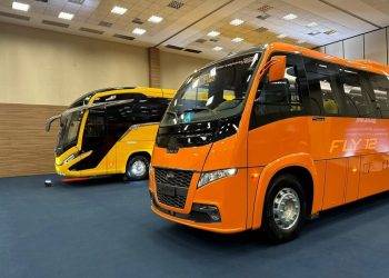 Marcopolo e Volare levam o Paradiso G8 1200 e o Fly 12 à feira Fretamento