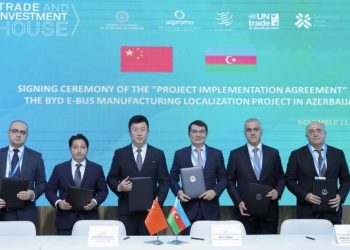 BYD assina acordo de implementação de projeto na COP29