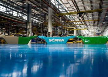 Scania utilizará plástico reciclado na produção das grades frontais dos caminhões