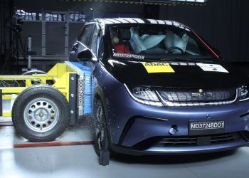 BYD Dolphin Plus recebe 5 estrelas do Latin NCAP