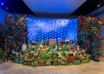 Casa Fiat de Cultura inaugura a 10ª edição do presépio colaborativo