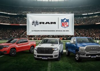 Ram é a picape patrocinadora oficial da NFL no Brasil