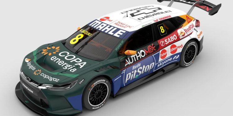 Rafael Suzuki apresenta novo layout do seu Stock Car 2025