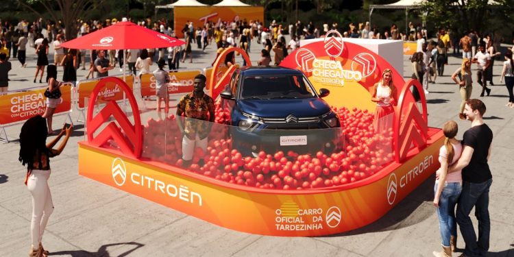 Citroën “chega chegando” no show de abertura da turnê Tardezinha no Rio de Janeiro
