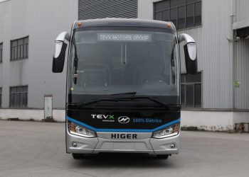 TEVX HIGER inicia operação do primeiro ônibus elétrico em linha na região da Serra do Mar