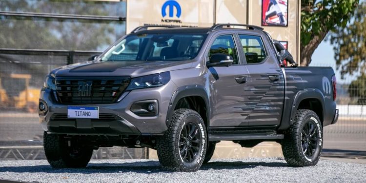 Fiat Titano 2026 chega com catálogo robusto de acessórios Mopar