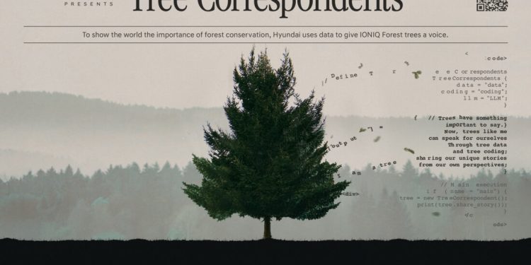 Hyundai celebra 10 anos da Floresta IONIQ  com campanha ‘Tree Correspondents’