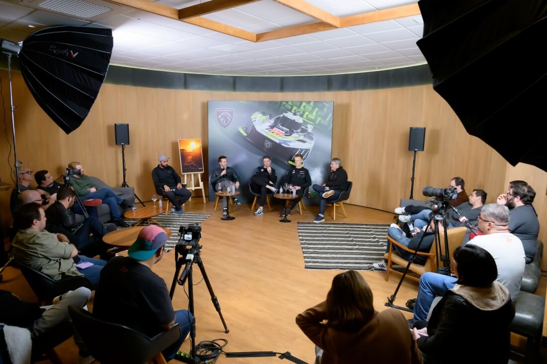 Peugeot realiza evento exclusivo com pilotos do WEC antes das 6 horas de São Paulo