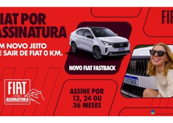 Fiat por Assinatura é o novo programa para locação de carros