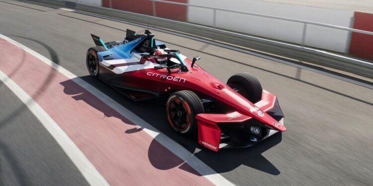Citroën revela monoposto que levará suas cores na Fórmula E