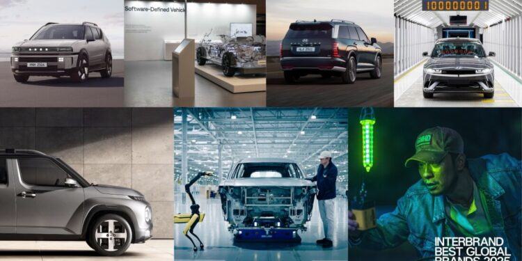 Hyundai alcança valor recorde de marca de US$ 24,6 bilhões no ranking Interbrand 2025
