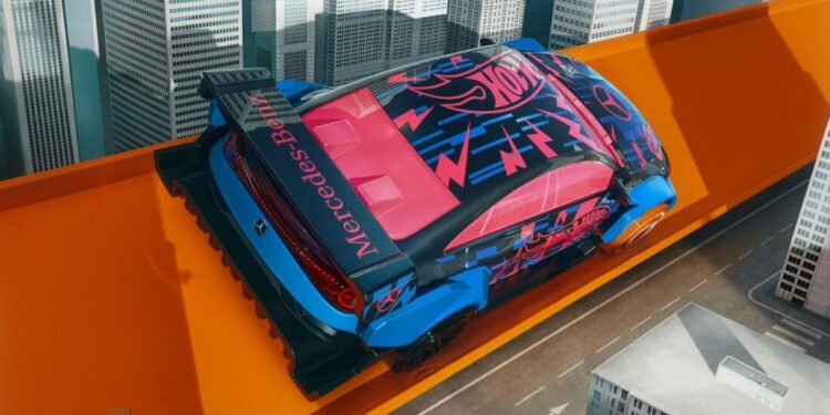 Mercedes-Benz e Hot Wheels transformam CLA em carro de brinquedo com tamanho real