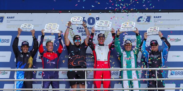 60º Campeonato Brasileiro de Kart da CBA encerra Grupo 1 no Beto Carrero
