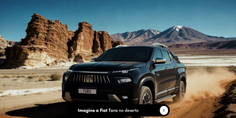 Nova Fiat Toro encara diferentes realidades em campanha com IA