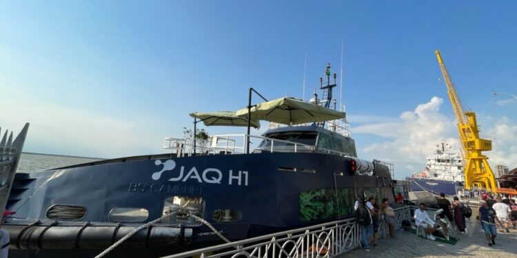 GWM apresenta primeiro barco a hidrogênio da América Latina durante a COP30