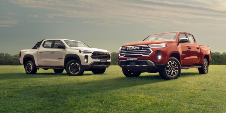 Nova Ram Dakota Laramie é revelada e chega ao Brasil em 2026