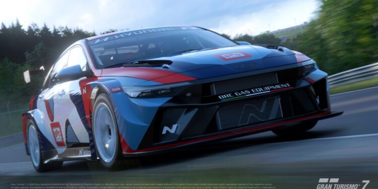 Hyundai Motor estreia o ELANTRA N TCR no Gran Turismo 7
