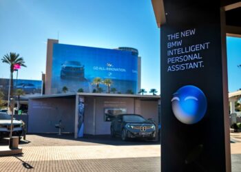 BMW iX3 lança inovações de última geração na CES 2026