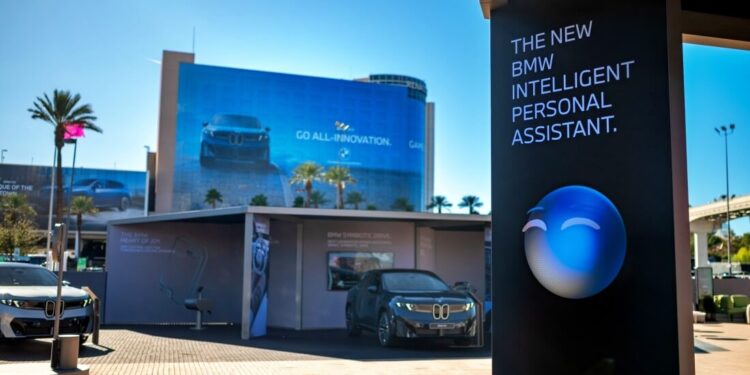 BMW iX3 lança inovações de última geração na CES 2026