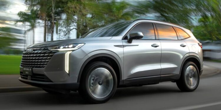 GWM cresce 70% em janeiro e mantém liderança do Haval H6