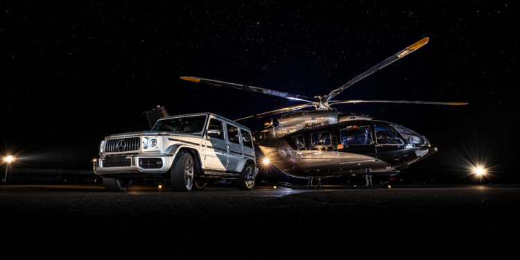 Mercedes-Benz e Airbus lançam novo helicóptero ACH145 Mercedes-Benz Edition