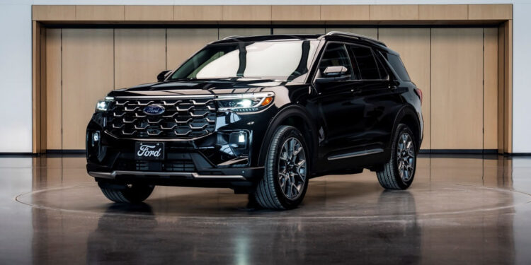 Ford cria Explorer Hybrid personalizado para o papa Leão XIV