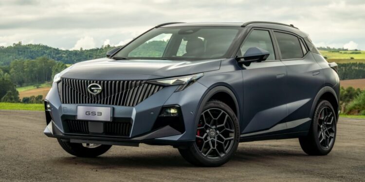 GAC estreia no segmento de SUVs a combustão com o lançamento do GS3