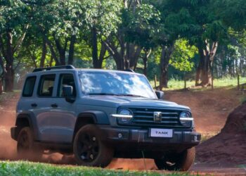 GWM leva Tank 300 Flex à Agrishow em sua primeira aparição no Brasil