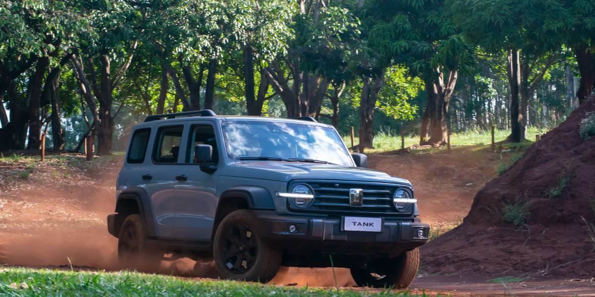 GWM leva Tank 300 Flex à Agrishow em sua primeira aparição no Brasil