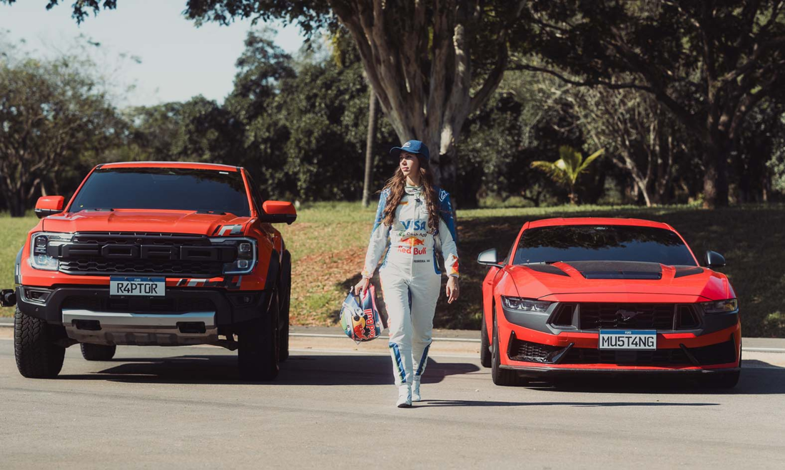 Rafaela Ferreira, piloto da F1 Academy, é a nova embaixadora da Ford Brasil