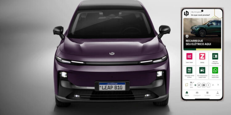 Aplicativos Leapmotor: seu carro na palma da mão