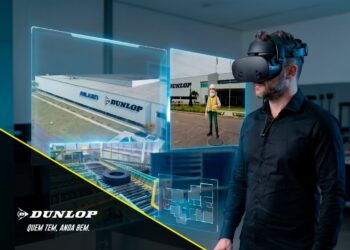 Dunlop usa realidade virtual para transformar o processo de compra de pneus no Brasil