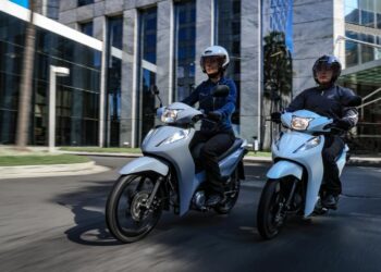 Honda Biz 2027: evolução técnica na versão de entrada e cores inéditas para a versão topo de linha
