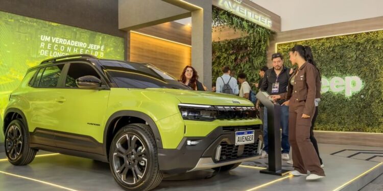 Jeep levou o Avenger ao SP Innovation Week para reforçar sua conexão entre mobilidade, tecnologia e inovação